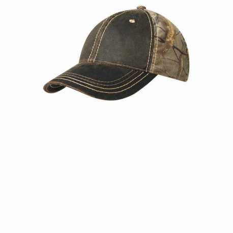 Port Authority C819 Pigment Print Camouflage Cap