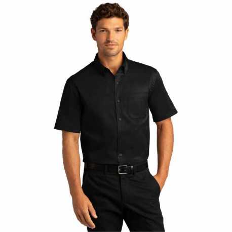 Port Authority W809 Short Sleeve SuperPro React Twill Shirt