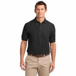 Port Authority K500P Silk Touch Polo with Pocket