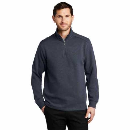 Port Authority F295 Slub Fleece 1/4-Zip Pullover