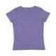 LAT 3591 Ladies V-Neck Harborside Melange Jersey T-Shirt