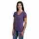 Jerzees 88WVR Ladies Snow Heather V-Neck T-Shirt