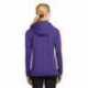 Sport-Tek LST235 Ladies Sport-Wick Fleece Colorblock Hooded Pullover