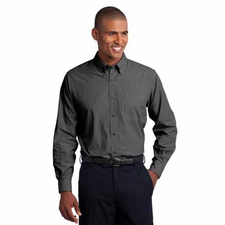 Port Authority TLS640 Tall Crosshatch Easy Care Shirt