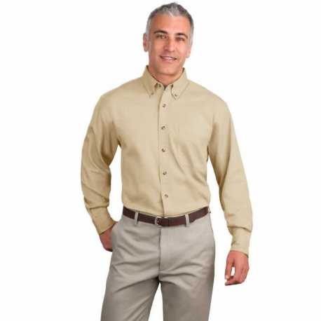 Port Authority TLS600T Tall Long Sleeve Twill Shirt