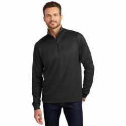 Port Authority K805 Vertical Texture 1/4-Zip Pullover