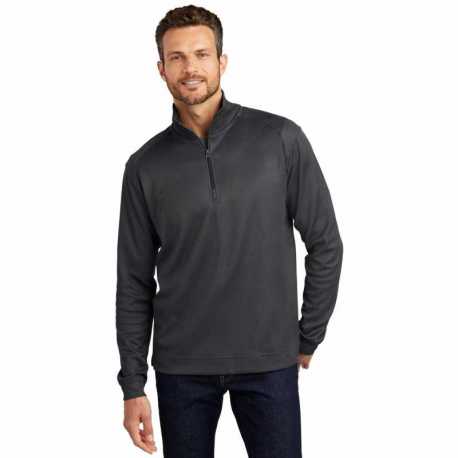 Port Authority K805 Vertical Texture 1/4-Zip Pullover