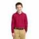 Port Authority Y500LS Youth Long Sleeve Silk Touch Polo