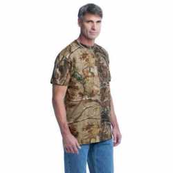 Russell Outdoors S021R Realtree Explorer 100% Cotton T-Shirt with Pocket