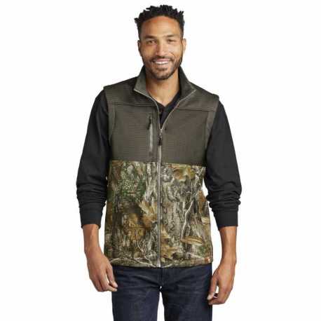 Russell Outdoors RU604 Realtree Atlas Colorblock Soft Shell Vest