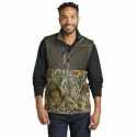 Russell Outdoors RU604 Realtree Atlas Colorblock Soft Shell Vest