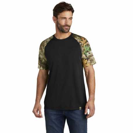 Russell Outdoors RU151 Realtree Colorblock Performance Tee