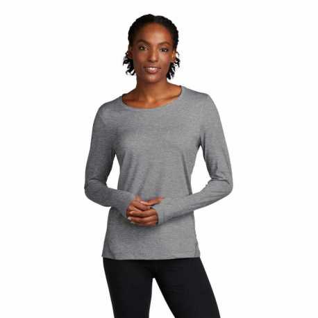 Sport-Tek LST710 Ladies Exchange 1.5 Long Sleeve Crew