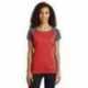 Sport-Tek LST362 Ladies Heather-On-Heather Contender Scoop Neck Tee