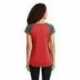 Sport-Tek LST362 Ladies Heather-On-Heather Contender Scoop Neck Tee