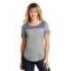 Sport-Tek LST403 Ladies PosiCharge Tri-Blend Wicking Fan Tee