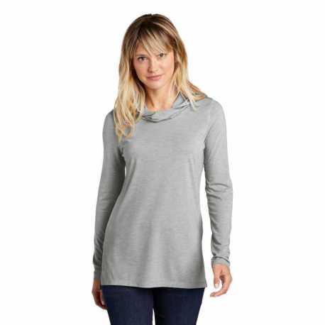 Sport-Tek LST406 Ladies PosiCharge Tri-Blend Wicking Long Sleeve Hoodie