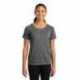 Sport-Tek LST400 Ladies PosiCharge Tri-Blend Wicking Scoop Neck Raglan Tee