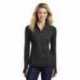 Sport-Tek LST855 Ladies Sport-Wick Stretch Reflective Heather 1/2-Zip Pullover