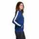 Sport-Tek LST94 Ladies Tricot Sleeve Stripe Track Jacket