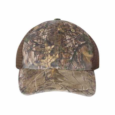 Richardson 111P Garment Washed Printed Trucker Cap