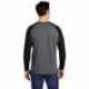 Sport-Tek ST400LS PosiCharge Long Sleeve Tri-Blend Wicking Raglan Tee