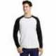 Sport-Tek ST400LS PosiCharge Long Sleeve Tri-Blend Wicking Raglan Tee