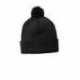 Sport-Tek STC37 Solid Pom Pom Beanie