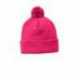 Sport-Tek STC37 Solid Pom Pom Beanie