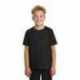 Sport-Tek YST400 Youth PosiCharge Tri-Blend Wicking Raglan Tee