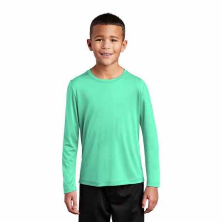 Sport-Tek YST420LS Youth Posi-UV Pro Long Sleeve Tee