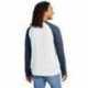 AllMade AL6009 Unisex Tri-Blend Long Sleeve Colorblock Raglan