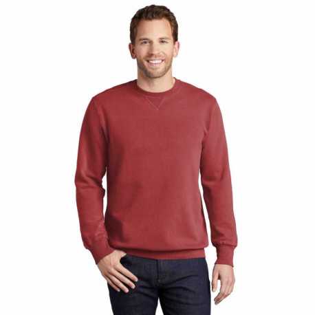 Port & Company PC098 Beach Wash Garment-Dyed Crewneck Sweatshirt