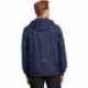 Sport-Tek JST53 Embossed Hooded Wind Jacket