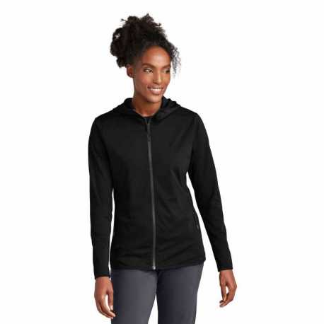 Sport-Tek LST870 Ladies Circuit Hooded Full-Zip