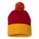 Sportsman SP15 12" Pom-Pom Cuffed Beanie