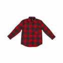 Burnside 4212 Youth Open Pocket Long Sleeve Flannel Shirt