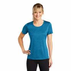 Sport-Tek LST360 Ladies Heather Contender Scoop Neck Tee