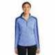 Sport-Tek LST397 Ladies PosiCharge Electric Heather Colorblock 1/4-Zip Pullover