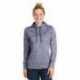 Sport-Tek LST225 Ladies PosiCharge Electric Heather Fleece Hooded Pullover