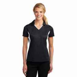 Sport-Tek LST655 Ladies Side Blocked Micropique Sport-Wick Polo