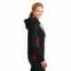 Sport-Tek LST235 Ladies Sport-Wick Fleece Colorblock Hooded Pullover