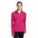 Sport-Tek LST860 Ladies Sport-Wick Textured 1/4-Zip Pullover