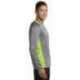 Sport-Tek ST361LS Long Sleeve Heather Colorblock Contender Tee