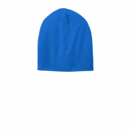 Sport-Tek STC35 PosiCharge Competitor Cotton Touch Jersey Knit Slouch Beanie