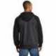 Sport-Tek ST269 Raglan Colorblock Full-Zip Hooded Fleece Jacket