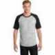 Sport-Tek T201 Short Sleeve Colorblock Raglan Jersey