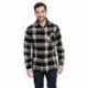 Burnside B8212 Woven Plaid Flannel With Biased Pocket