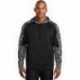 Sport-Tek ST231 Sport-Wick Mineral Freeze Fleece Colorblock Hooded Pullover