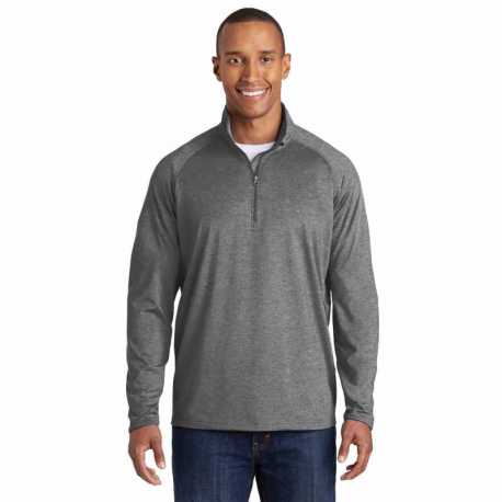 Sport-Tek TST850 Tall Sport-Wick Stretch 1/4-Zip Pullover